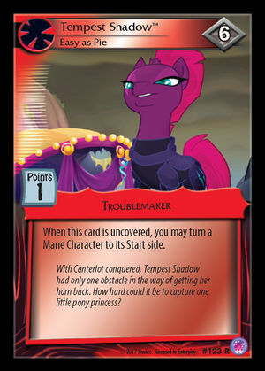Tempest Shadow, Easy as Pie